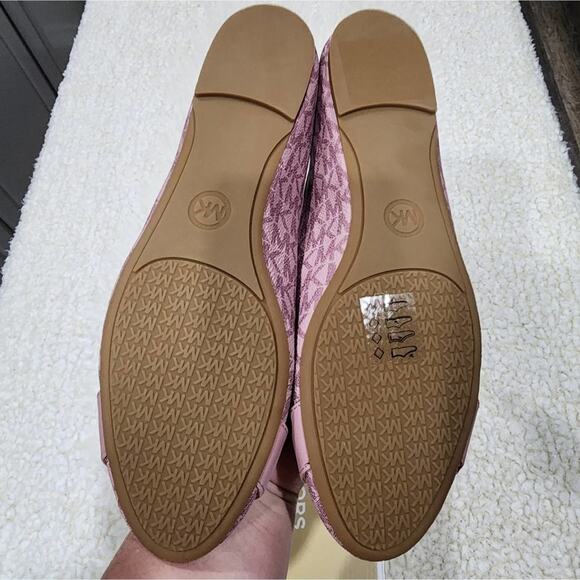 Michael Kors Jilly ballet flats in royal pink logo size 9.5 new!!! - Picture 10 of 13